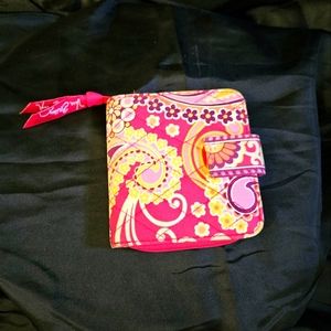 Vera Bradley Pink Paisley Wallet